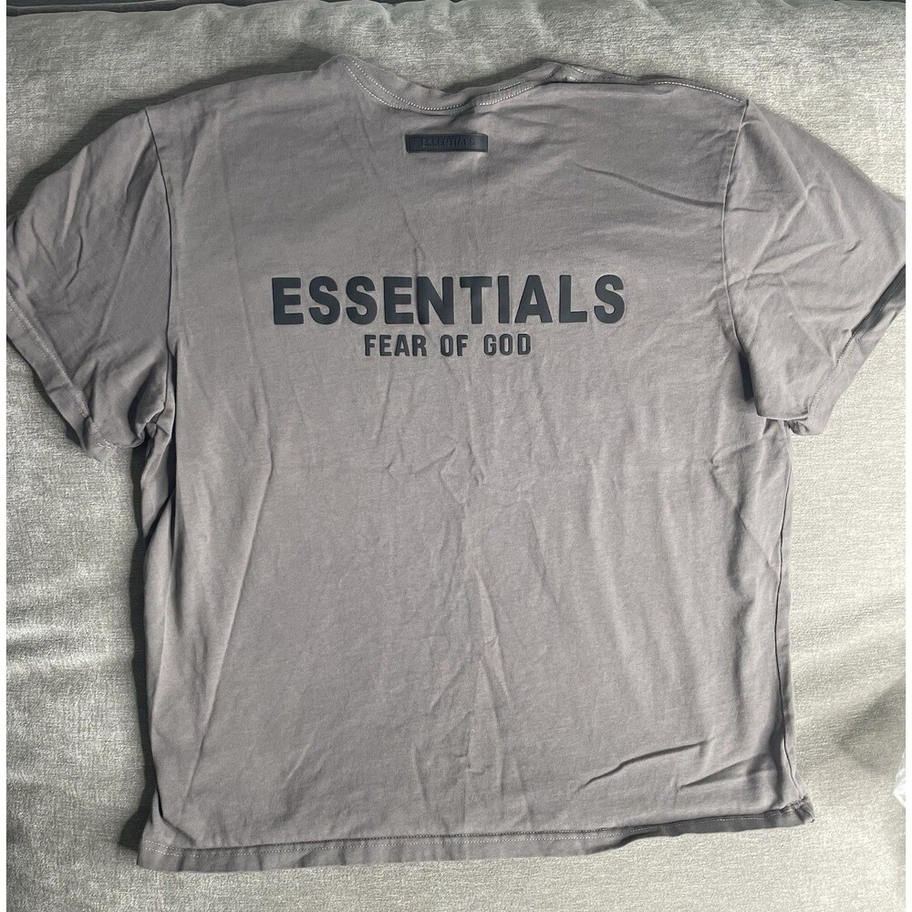 Fear Of God Essentials Shirt Men’s XL Oversized Grey